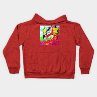 Lycoris, Ara and Red Spider Lilies Kids Hoodie